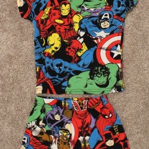 Disney Marvel Toddler Set Pajamas